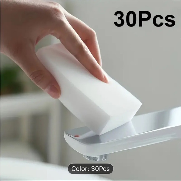 60 Magic Sponge Erasers White Cleaning Sponge - Picture 2 of 7
